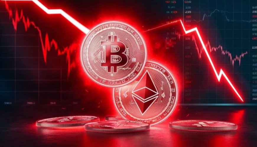 Bitcoin e Ethereum Despencam Repentinamente, com Liquidações Totalizando US$ 175 Milhões