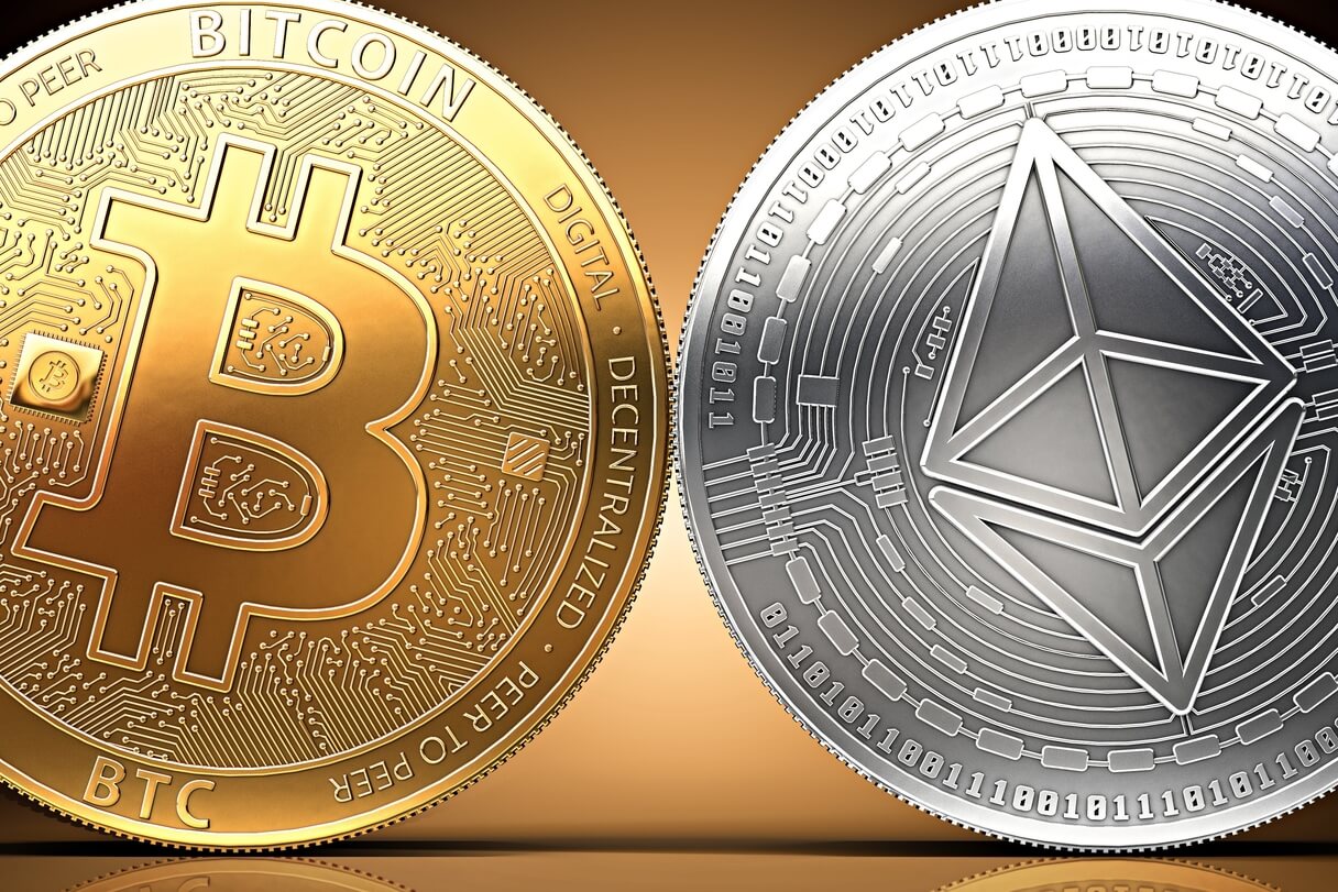 Bitcoin e Ethereum imprimem padrão de baixa